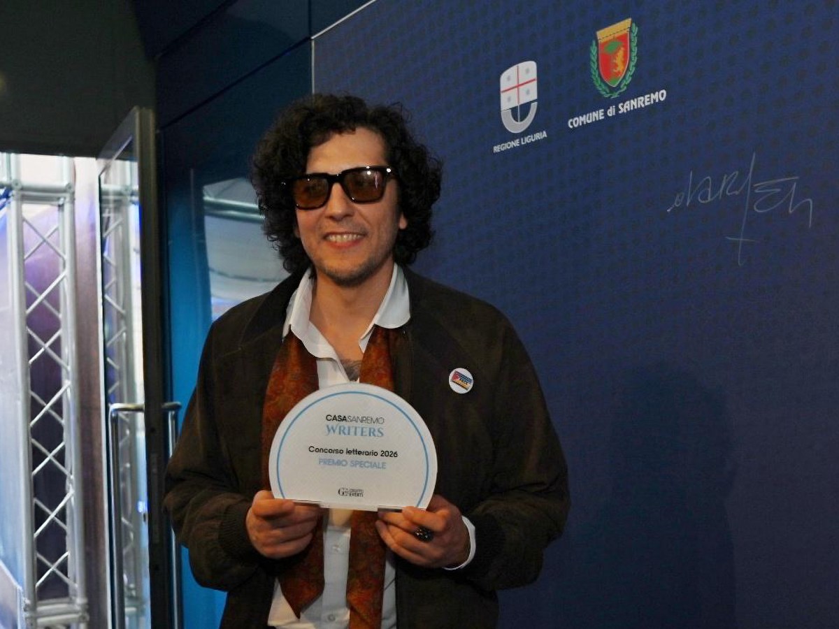 The Power of Words: Ermal Meta Honoured with Special Literary Award at Casa Sanremo Writers 2026